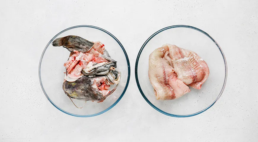 Котлеты из сома