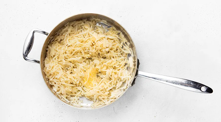 Осетинский пирог с капустой (Кабускаджин)