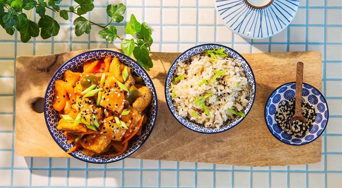 Индейка в кисло-сладком соусе