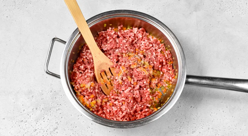 Картофельная лазанья с фаршем