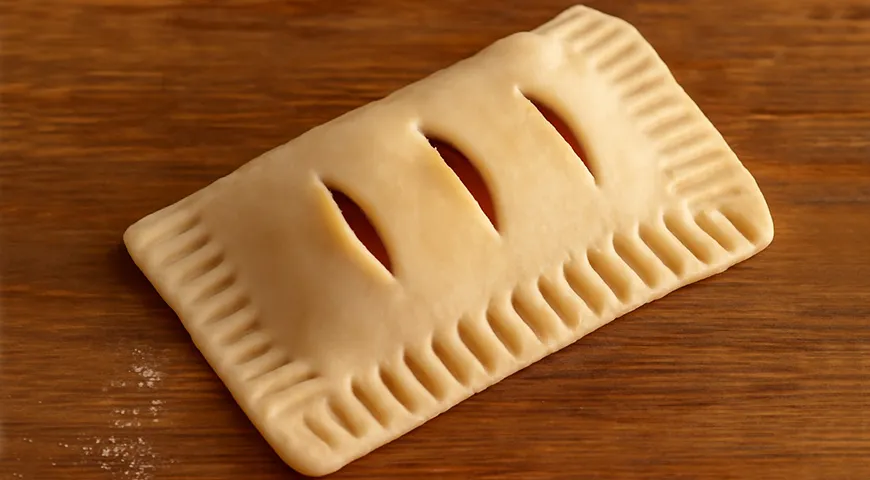 Слойки с абрикосами из слоеного теста