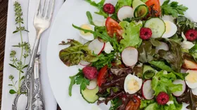 Рецепты с молочной продукцией, ягодами и томатами