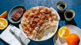 Рецепты с яйцом куриным, ликёром и фруктами
