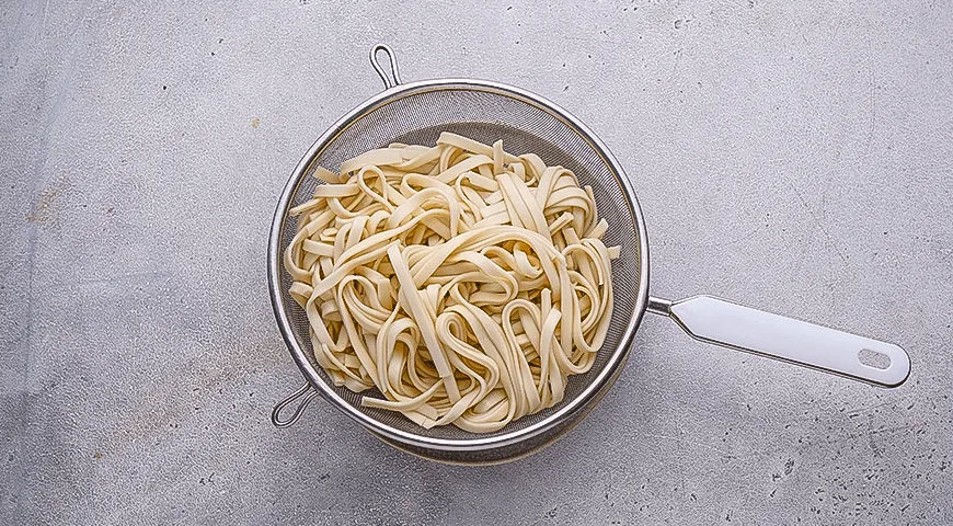 Острая лапша дан-дан с фаршем