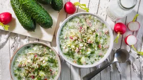 Рецепты с редисом и ветчиной