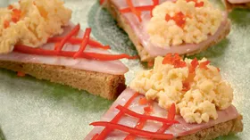 Простые рецепты с молоком и ветчиной