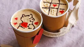 Торт в стаканчике «Карамель и ананас»