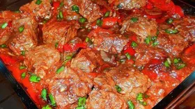 Рецепты с мясом, алкоголем и соусами
