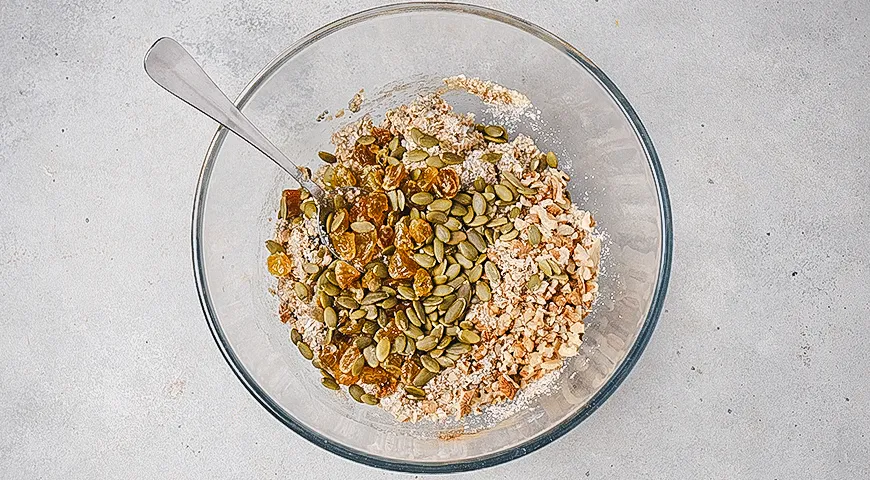 Овсяно-миндальное печенье