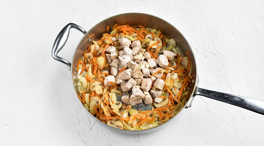 Куриный паштет с грибами