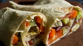 Рецепты с курятиной, лавашем и томатами