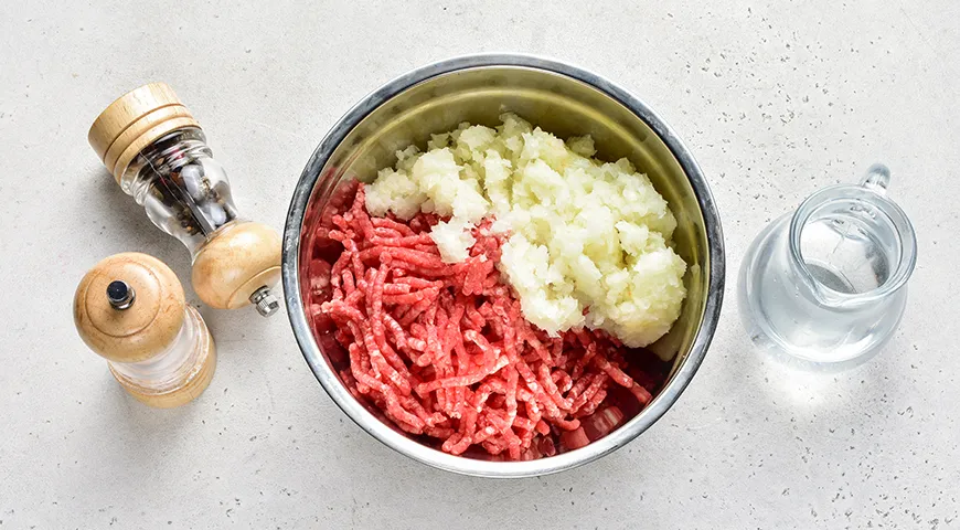 Ленивые беляши с фаршем