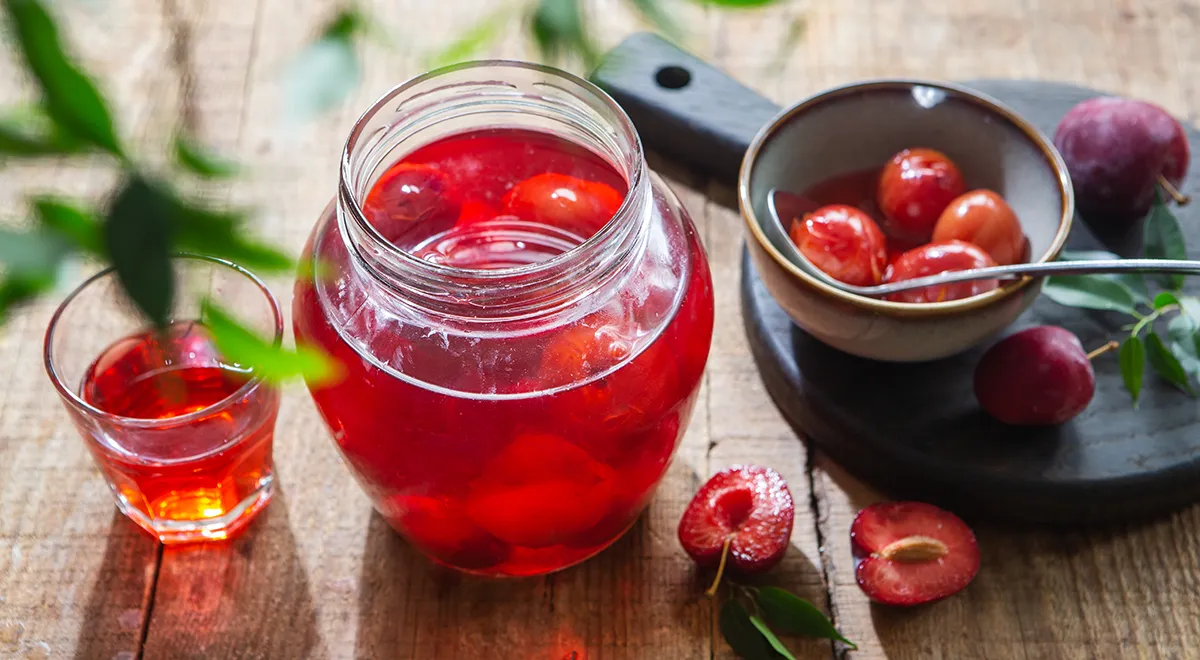 Рецепт компота из алычи на зиму
