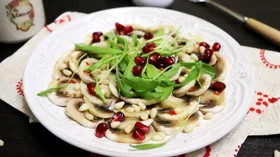 Рецепты с грибами, маслом растительным и продукцией пчеловодства