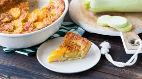 Рецепты с мукой, твёрдыми сырами и цукини