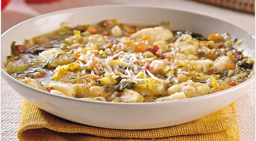 Рецепт риболлиты с панчеттой