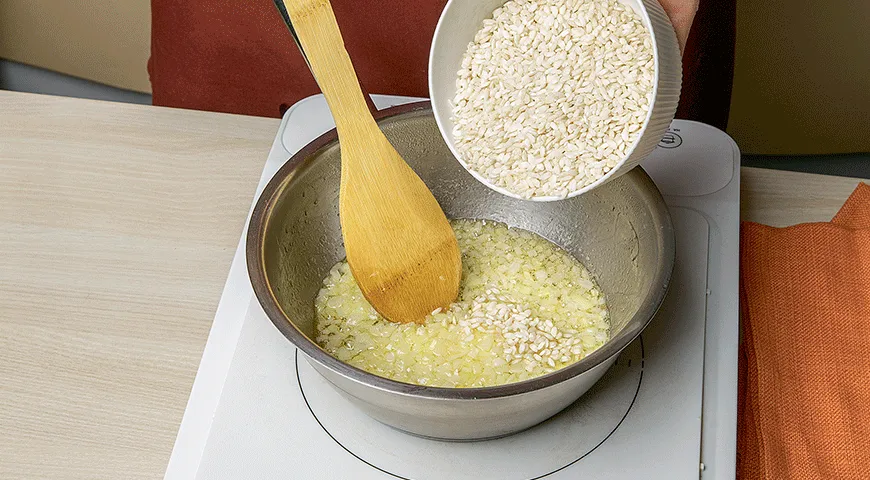 Ризотто с молодыми кабачками