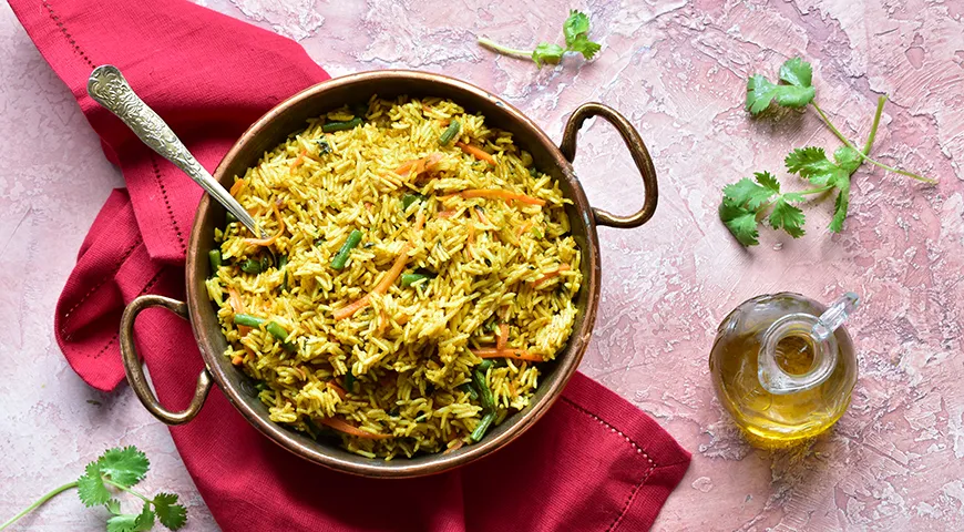 Овощной плов (пулао)