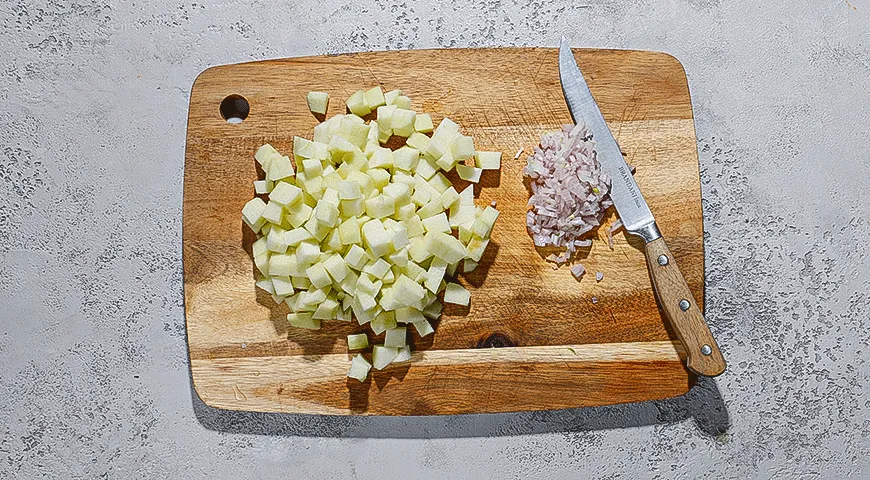 Свиная корейка с яблочным чатни