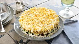 Рецепты на праздничный стол с майонезом и орехами