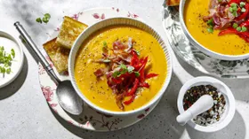 Рецепты с чесноком, мукой пшеничной и тыквой