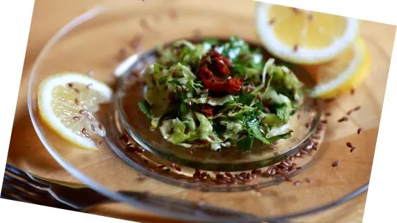 Пряный Салат из пекинской капусты с черным тмином