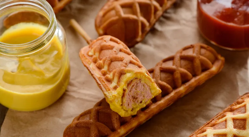 Корн-доги в мультипекаре