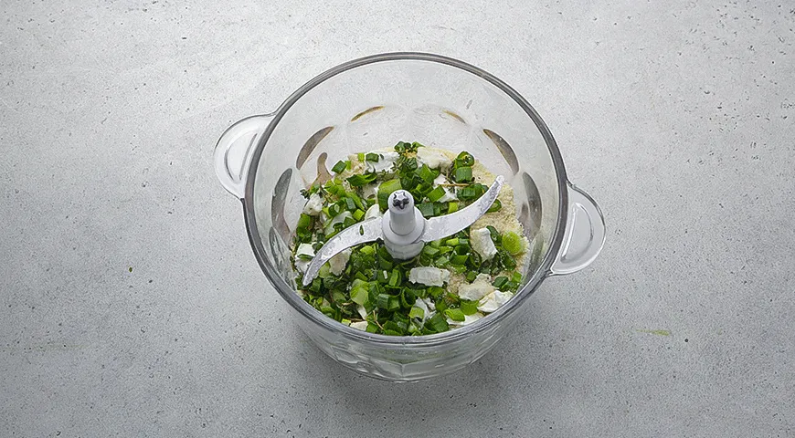 Бисквиты с козьим сыром и зеленью