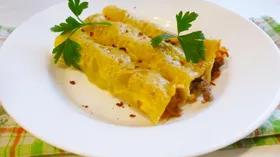 Рецепты с фруктами, сливками и макаронами