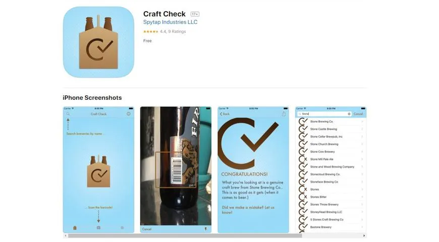 Приложение Craft Check
