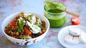 Рецепты с соусами и сырами из козьего молока