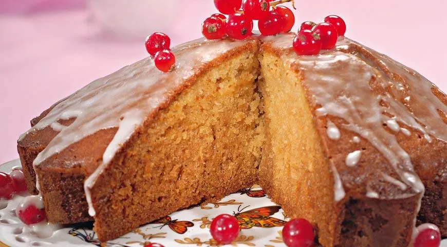 Имбирный кекс в силиконовой форме