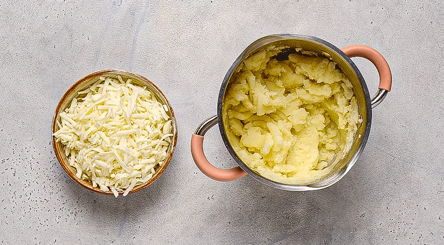 Хычины с сыром и картофелем