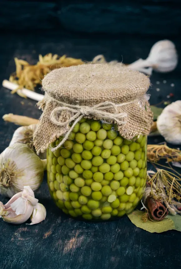 Горошек зеленый консервированный