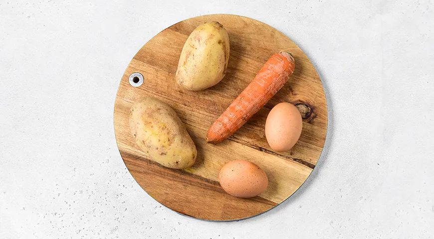 Мимоза с ананасами