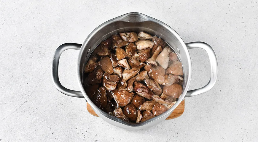 Грибной суп из маслят