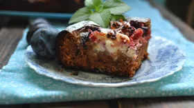 Рецепты с мукой, фруктами и сыром Рикотта
