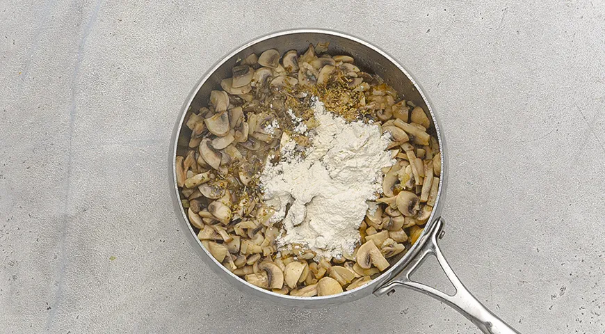 Классический крем-суп из шампиньонов