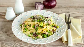Рецепты с маслом растительным, сливками и горохом