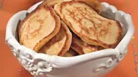 Оладьи с фруктами