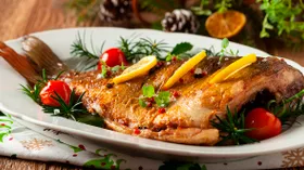 Сазан на гриле