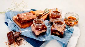 Шоколадный десерт без выпечки