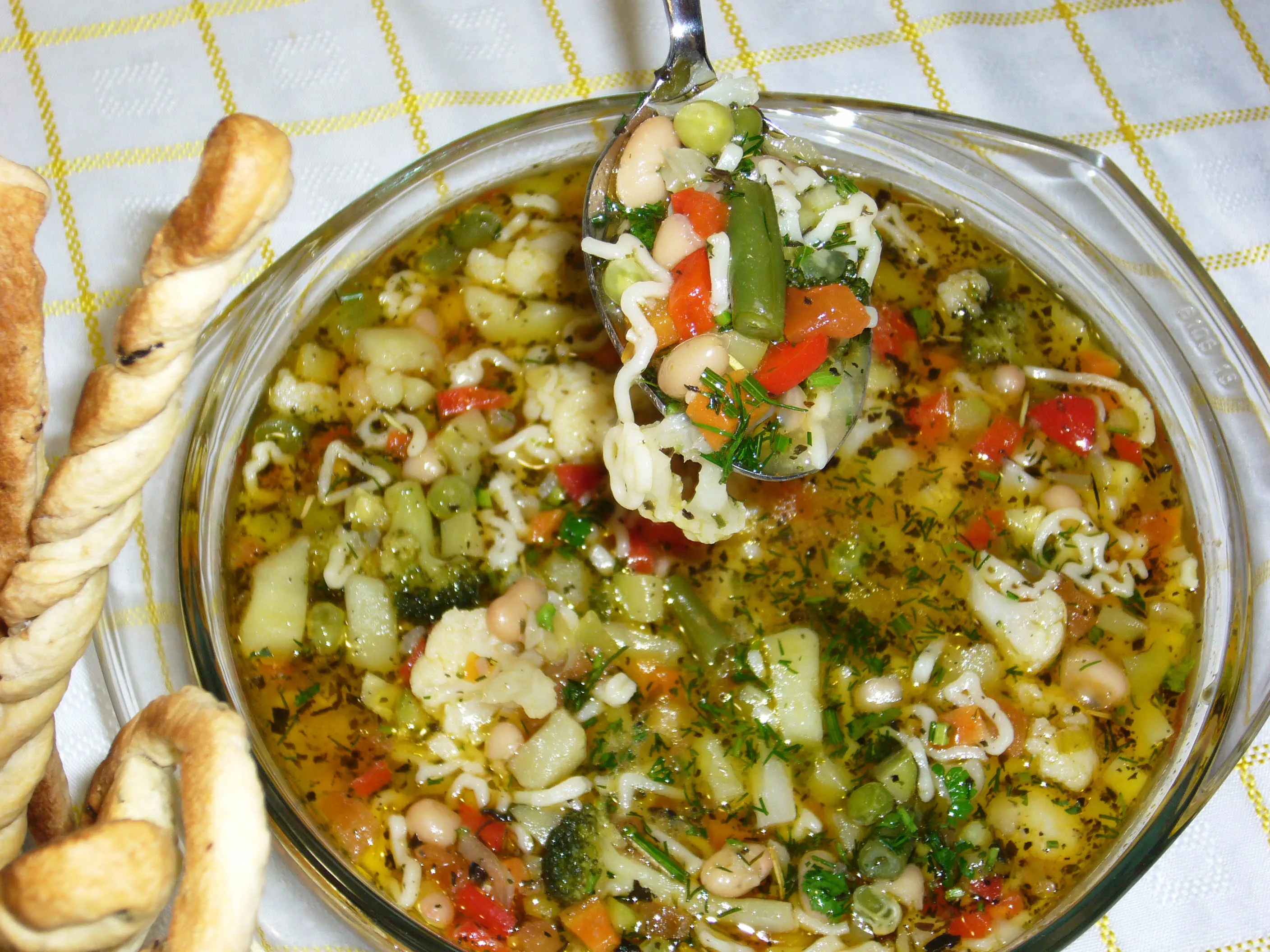 Итальянский супчик Минестроне