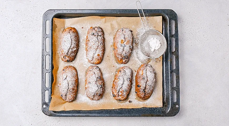 Мини-штоллены с домашним марципаном