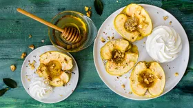 Простые рецепты с мёдом и яблоком