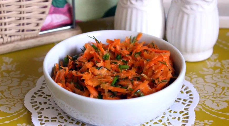 Салат из свежей моркови "Здоровье"