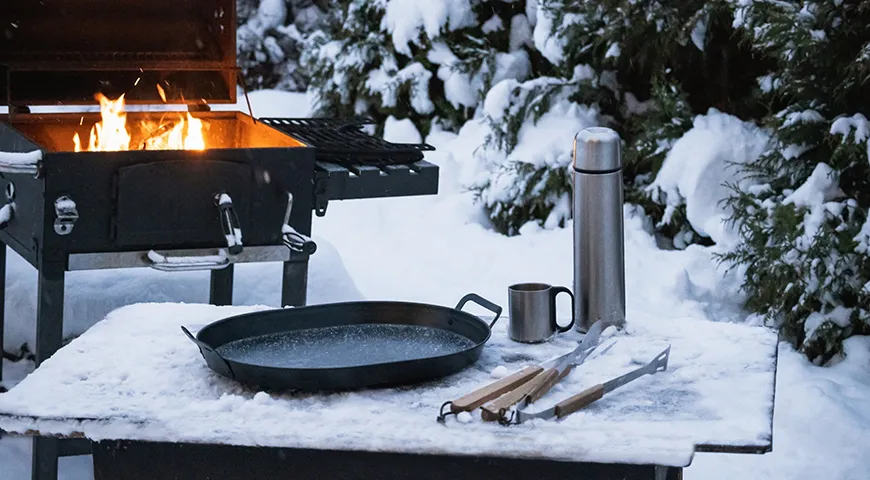 Не забудьте взять с собой на зимний пикник термос с чаем, какао или даже глинтвейном