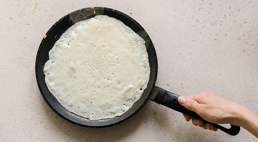 Воздушные блины на кефире и воде