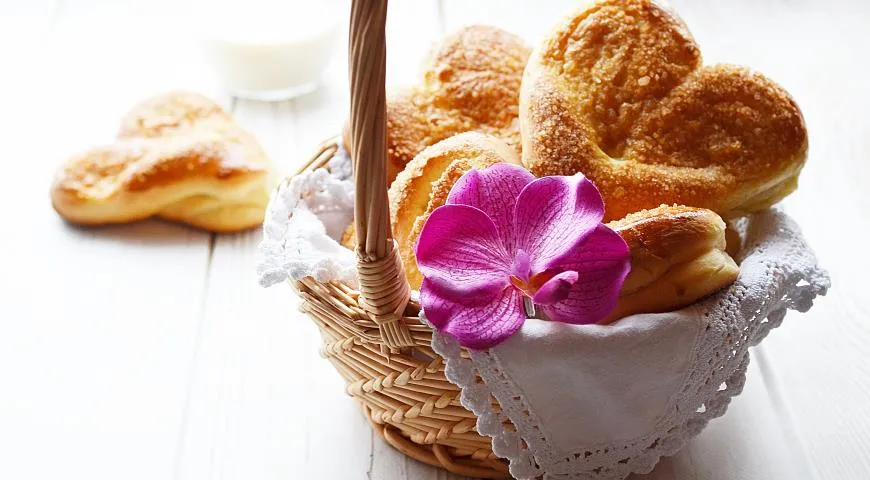 Булочки-сердечки