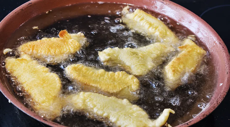 Филе трески в кляре